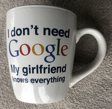 Girlfriend google expert mug - $13.00