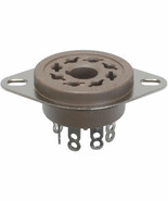 NEW 8-Pin Tube Socket Belton Micalex Chassis Mount - $54.80 MXN