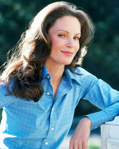 Jaclyn Smith 16x20 Canvas Giclee lovely in checkered shirt Charlie&#39;s Angels - £56.29 GBP