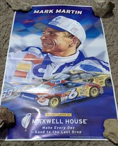 Mark Martin #6 Kraft 2001 Maxwell House Coffee Nascar 17&quot; X 11&quot;  Poster - $6.92