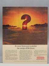 Vintage Magazine Ad Print Design Advertising Conoco Petroleum - £10.11 GBP