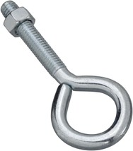 National Hardware N347-252 2160 Eye Bolt In Zinc Plated, 10 Pack,3/8&quot; X 4&quot; - £21.59 GBP