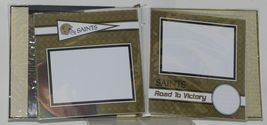 C R Gibson Tapestry N878556M NFL New Orleans Saints Scrapbook image 7