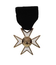 York Rite Knights Templar Malta Maltese Cross Masonic Jewel - £23.97 GBP