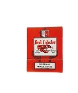 Vintage Matchbook Red Lobster Restaurant Front Strike Full Unstruck Adve... - €10,07 EUR