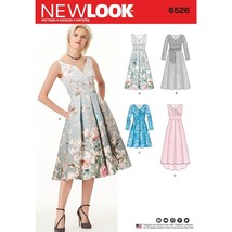 New Look Sewing Pattern 6526 Dress Misses Size 8-18 - £10.06 GBP