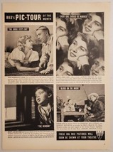 1940&#39;s Print Ad RKO&#39;s Pic-Tour Movies Cary Grant,Robert Mitchum,Ann Sothern - £12.01 GBP
