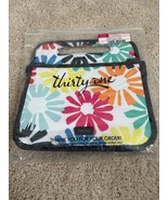 New Thirty-One Double Duty Caddy Bloomin Bouquet Floral Pattern 10x11 - £11.07 GBP