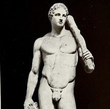 1927 Hercules Heracles Of Scopas With Lion Antique Art Print Ephemera DWN6A - $19.99