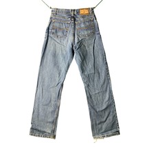 Arizona Jeans Boys SIze 16 Slim Straight Leg Jeans Distressed Blue Denim... - £11.62 GBP