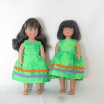 Little lime green dress to fit 6.5 inch dolls - £8.59 GBP