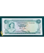 1974 $1 The Central Bank of Bahamas UNC Condition  Banknotes of all Nations - $135.14