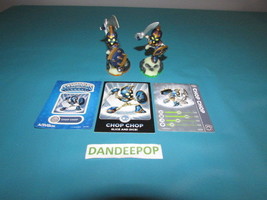 Skylanders 2 Chop Chop First & Second Ser Figures w/ cards Activision video Game - £6.60 GBP