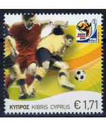 ZAYIX Cyprus 1128 MNH World Cup Soccer Sports Athletes 090522-S10 - $5.15