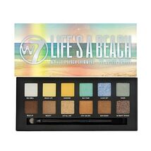 W7 W7 Life's A Beach Metallic 12pc Eye Colour Palette 9.6g  - $24.00