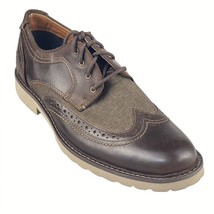 LUCKY BRAND Shoes Monroe Wingtip Brown Derby Oxford  Men&#39;s 9M - £49.54 GBP