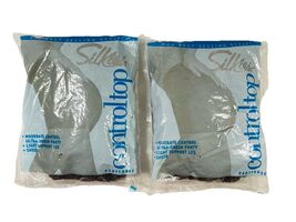 NEW Silkies Control Top Pantyhose Queen XL Taupe Support Legs 070505 Lot... - $6.00