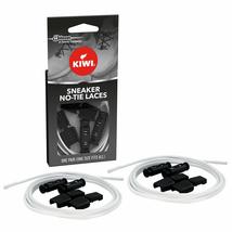 KIWI Sneaker No-Tie Shoe Laces, White, One Size Fits All, 1 Pair - $103.60 MXN