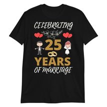 Celebrating 25 Years of Marriage Black - £15.29 GBP+