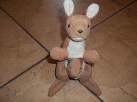 beanie baby kangaroo and baby in pouch new - £4.70 GBP