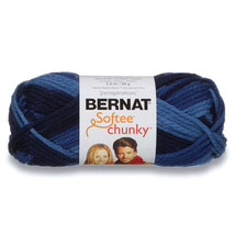 Spinrite Bernat Softee Chunky Ombre Yarn - Denim, 1 Pack of 2 Piece - £18.04 GBP