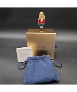 Estee Lauder Xmas Holiday Nutcracker Solid Perfume Compact w/Box White L... - $942.26 MXN