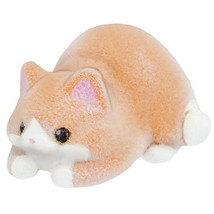 Hugcot Flocked Kitten Kajikaji Cable Holder Figure - £9.77 GBP