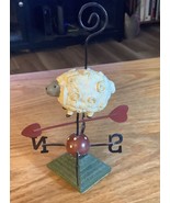 Sheep Weathervane Photo Clip Spins! - $7.99