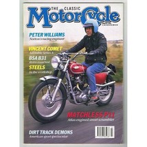The Classic Motorcycle Magazine March 1992 mbox775 Peter Williams Norton&#39;s... - £3.11 GBP