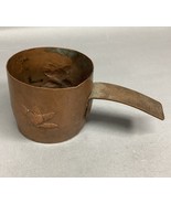 Antique Handmade Copper Soup Pot, Sauce Pan - $309.85 MXN