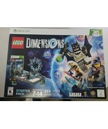 LEGO Dimensions XBOX 360 Starter Pack 71173 Building Toy Batman 269 pcs - £66.27 GBP