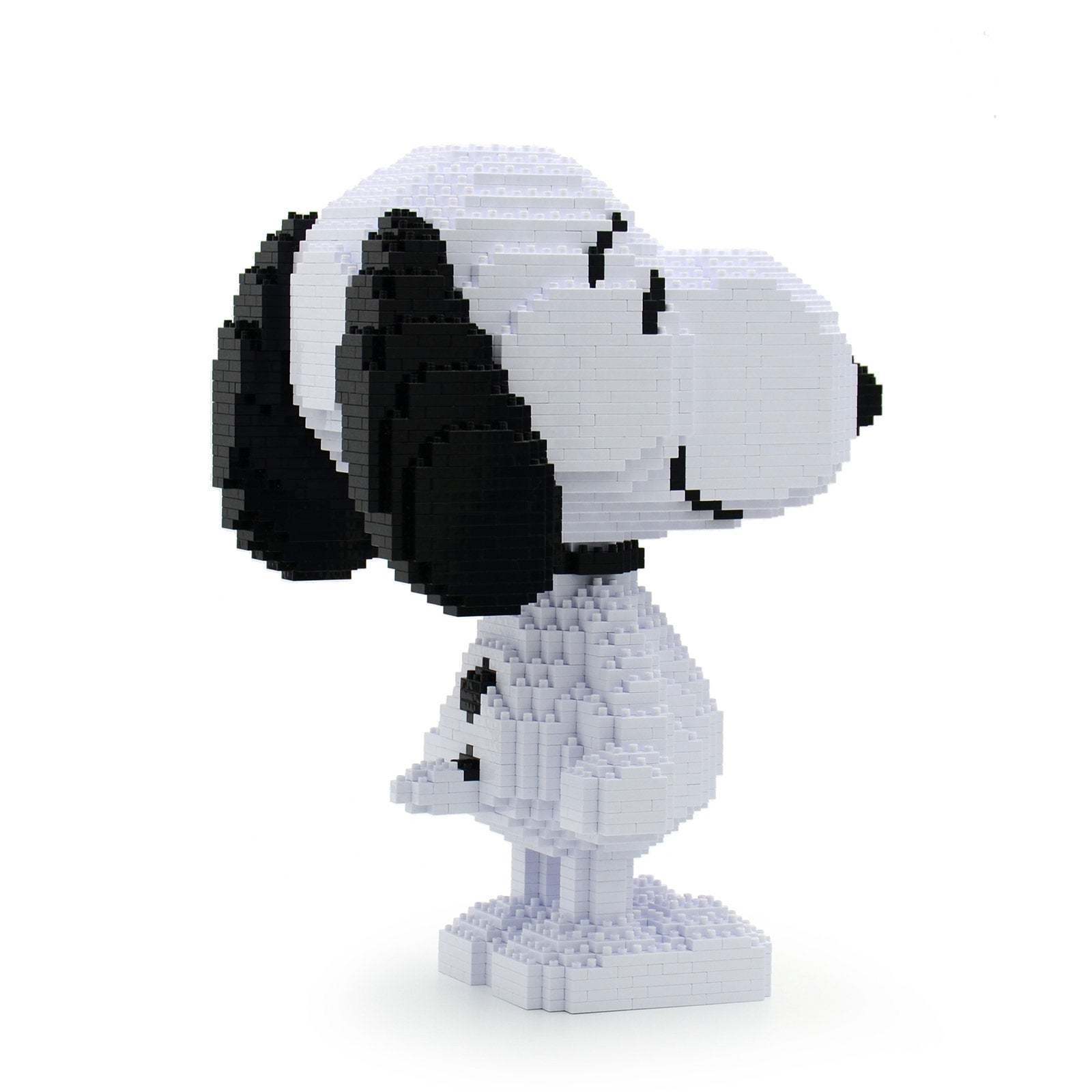 Snoopy (Peanuts) Brick Sculpture (JEKCA Lego Brick) DIY Kit Item image 2