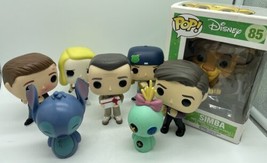 Lot Of Funko POPs Loose Forest Gump Stitch Rick Morty Character &amp; 1 Boxe... - £14.46 GBP