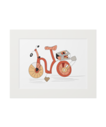 Art Print - Enhance Your Walls with Eye-Catching Boho Bicycle Art Print - £27.94 GBP