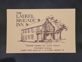 1957 The Laurel Brigade Inn Hotel Restaurant Leesburg Virginia VA Postcard - £4.28 GBP