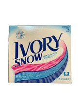 Ivory Snow Laundry Detergent Gentle Care Powder 26 oz 15 Loads New Old S... - £31.23 GBP