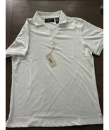 Eagle Dry Goods White Pullover Golf Polo Shirt Size Large NWT - €16,22 EUR