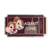 Chip and Dale Disney Pin: Walt Disney World Admit One Ticket - $367.91 MXN