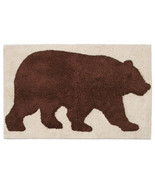 18-Pc Bathroom Set Moose Cabin Bear Deer Lodge Shower Curtain Bath Acces... - $137.22