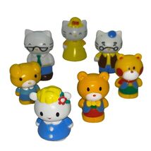 Sanrio Hello Kitty &amp; Friends Lot of 7 Miniature 2&quot; Figures - $60.23 CAD
