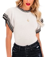 Womens Knitted Short Sleeve Top  - £46.74 GBP