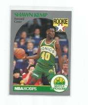 Shawn Kemp (Seattle Supersonics) 1990-91 Nba Hoops Rookie Basketball Card #279 - £7.58 GBP