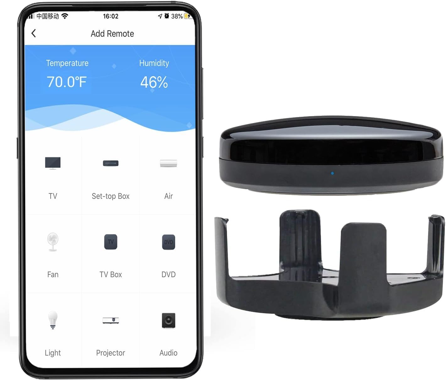 Ir Remote Control Universal-Hub With Temperature Humidity, Google Home - $33.11
