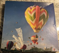 CIB VINTAGE SPRINGBOK 500 piece puzzle--FLYING COLORS!- hot air balloons... - $16.95