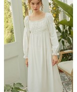 Vintage Victorian Cotton Nightgown | French Nightgown| vintage Dresses| ... - £121.56 GBP