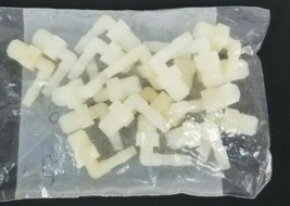 LOT OF 20 NEW GENERIC 3/8&#39;&#39; IN THREADED ELBOW VALVES 10MM TUBE CONNECTOR - $22.95