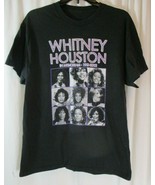 In Memory of Whitney Houston Queen of Pop 1963 - 2012 Women Large Black ... - $245.54 MXN