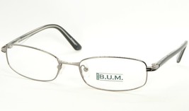 New B.U.M. Equipment Soccer Gunmetal Eyeglasses Glasses Metal Frame 54-17-135mm - $32.67