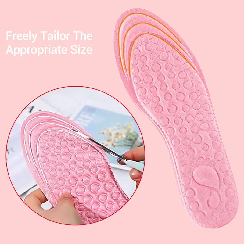 Play Women Height Increase Insole Templates For Feet Memory Foam Wedge Inner Ins - £23.15 GBP