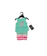 NWT Infant Girls 3/6 Months Under Armour  2-piece Outfit  NEW WITH TAGS ... - £12.36 GBP